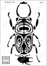 Schablone-Stencil A4 057-1565 Käfer